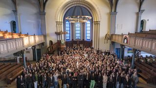 Gruppenbild Betheljahr-Teilnehmende