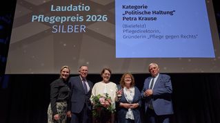 Gruppenfoto bei der Preisverleihung